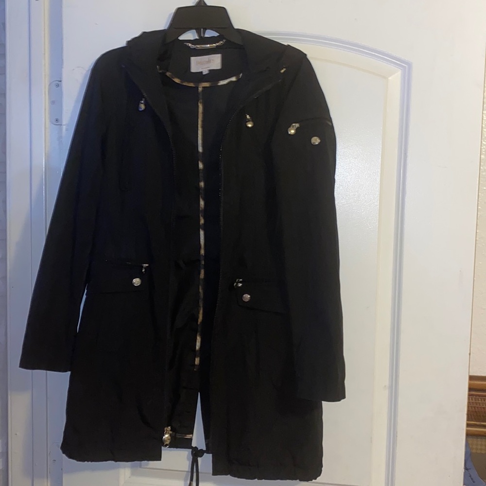 Laundry by Shelli Segal black lightweight jacket